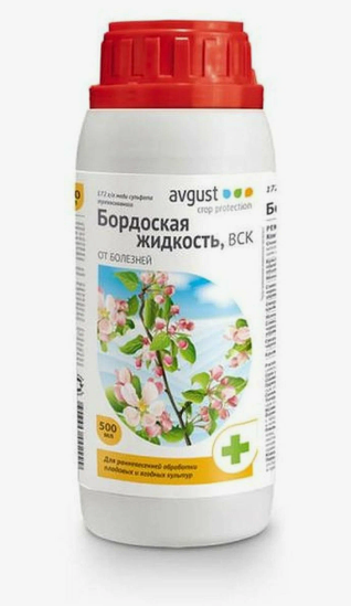 AVGUST Бордоская Жидкость 500мл